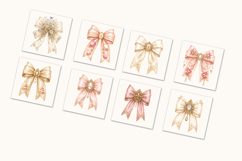 Aristocratic Bows Luxury Vintage Watercolor Bow Collection Product Image 5