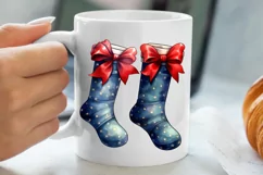 Christmas Party Clipart Sublimation, Christmas PNG Product Image 5