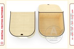 Box Organizer v26 - laser cut file - Glowforge ready SVG Product Image 5