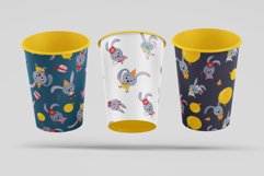 Rabbits party digital paper /seamless patterns Product Image 6