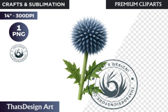 Flower Clipart PNG, Botanical Illustration Floral graphic Product Image 1