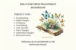 Butterflies Clipart, Butterfly Sublimation, Butterfly PNG Product Image 5