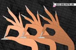 Glam Nail Hands Clipart: &quot;Nails CLIPART&quot; Hands clipart Product Image 5