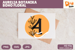 Aurelia Botanika Boho Floral Monogram Product Image 1