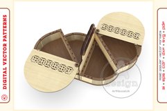 Box Organizer v16 - laser cut file - Glowforge ready SVG Product Image 5