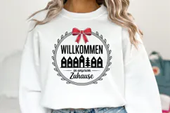 Willkommen in Unserem Zuhause Svg | Christmas | Shirt Svg Product Image 5