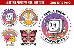 Retro Positive Sublimation PNG Product Image 1