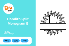 Floralith Split Monogram Product Image 1