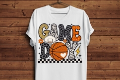 Game Day Basketball Sublimation PNG Product Image 4