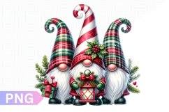 Christmas Gnome Sublimation, Clipart PNG Design Product Image 1