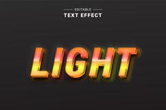 Editable Text Effect for Illustrator. Vector Graphic styles Product Image 1