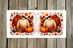 Golden Autumn | 4 Fall Sublimation Mug designs PL Product Image 5
