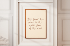 Morning Smile A Calligraphy Font Product Image 3