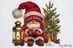 Cozy Christmas Gnomes Clipart P2 PNG Product Image 1