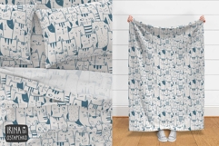 Cute Cat Seamless Pattern Product Image 5