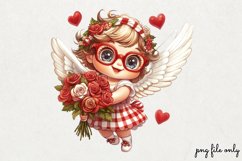 Cupid girl for Valentine Clipart PNG Product Image 1