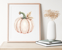 Pastel Pumpkins Clipart, 30 PNG Fall Pumpkin Product Image 6