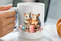 Christmas Baby Animals Clipart, Christmas Animal Safari Product Image 5