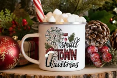 Small Town Christmas | Merry Xmas Png | Sublimation Quote Product Image 4