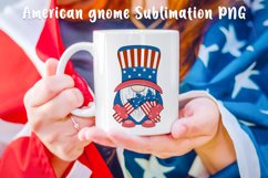 4th of July Patriotic gnome. Sublimation, PNG. Product Image 1