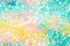 Pastel Glitter Bokeh Background with Soft Color Sparkles Product Image 1