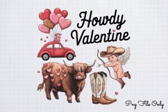 Howdy valentine PNG Product Image 1