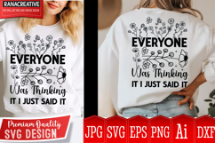 Sarcastic SVG Bundle,Funny SVG Bundle,Sarcastic Sublimation Product Image 3