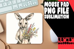 Springtime Boho Animal Sublimation Mouse Pads Product Image 1