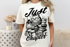 Bookish Cat SVG PNG Funny Reader Cat Book Lover Quote Product Image 5