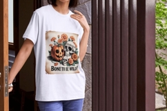 Vintage Halloween Retro PNG Set Product Image 5