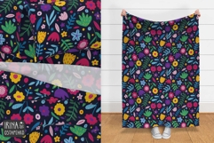 Abstract Floral Seamless Pattern Product Image 5