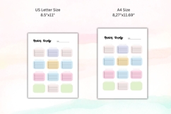 Brain Dump &amp; Task Triage Planner A4 US Letter Canva Product Image 5