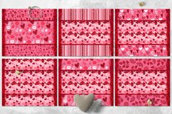 Valentine sublimation | Skinny tumbler glitter design bundle Product Image 5