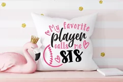 Baseball sister svg, Baseball shirt svg, Baseball svg Product Image 4