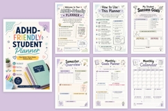 ADHD-Friendly Student Planner Product Image 5
