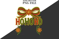 Ho ho ho png design for T-shirts Product Image 2
