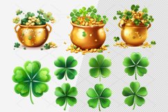 27 St. Patricks Clipart Sticker, PNG Product Image 5