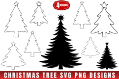 Merry Christmas Tree Svg | Christmas svg | Svg cut file Product Image 1