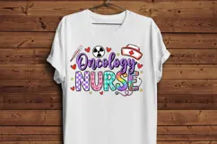 Oncology Nurse PNG, Cancer Care Nurse Sublimation Design Product Image 5
