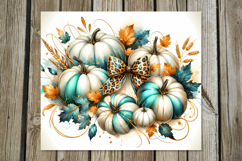 Pumpkin season | 4 fall Skinny Tumbler Sublimation designs P Product Image 5
