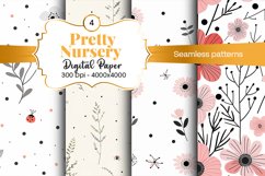 Nursery Seamless patterns and Seamless backgrounds Product Image 1