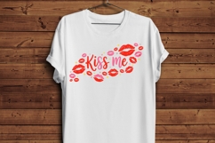 Kiss Me PNG, Valentine Lips PNG, Kiss Lips Sublimation Product Image 6