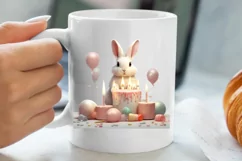 Chirstmas Bunnies Clipart , Chirstmas Bunnies Clipart, Product Image 5