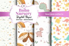 Nursery Boho digital paper Seamless backgrounds Product Image 9