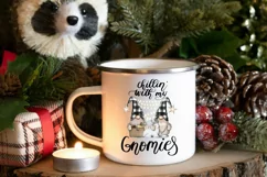 Chillin' With My Gnomies | Png Sublimation Design Product Image 4