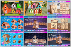 Pets Mega Bundle: 455 Laser Cut Designs for Dogs and Cats Product Image 8