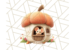 Whimsical Woodland Animal Village PNG Clipart Fantasy Forest Product Image 5