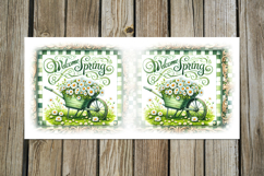 Vintage Spring | 4 Flower Sublimation Mug designs P Product Image 5