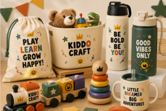 Kiddo Craft | Fun &amp; Bold Display Font Product Image 5