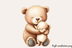 Mothers and Babies Nursery Animals PNG Product Image 1